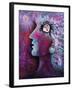 Quantum Diva, 2008-Carolyn Mary Kleefeld-Framed Giclee Print