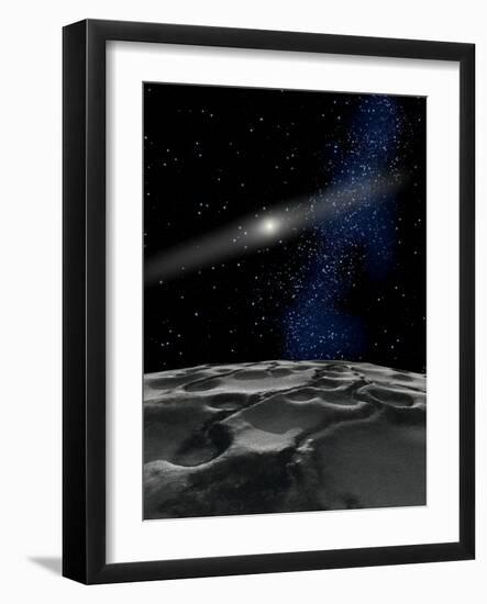 Quaoar Is a Large Kuiper Belt Object Orbiting Beyond Pluto-Stocktrek Images-Framed Premium Photographic Print