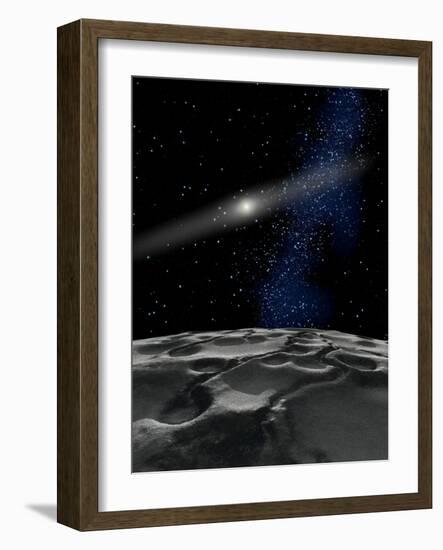 Quaoar Is a Large Kuiper Belt Object Orbiting Beyond Pluto-Stocktrek Images-Framed Photographic Print