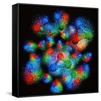 Quark Structure of Silicon Atom Nucleus-null-Framed Stretched Canvas