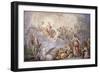 Quarrel Between Athena and Poseidon, 1787-Giambattista Mengardi-Framed Art Print