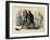 'Quarrel between Somerset and York',-John Leech-Framed Giclee Print