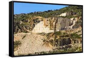 Quarry for Highly Prized Pearl Marble-Rob-Framed Stretched Canvas