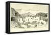 Quarry of the Period of the Incas-Édouard Riou-Framed Stretched Canvas