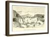 Quarry of the Period of the Incas-Édouard Riou-Framed Giclee Print