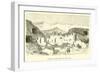 Quarry of the Period of the Incas-Édouard Riou-Framed Giclee Print