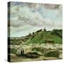 Quarry on Montmartre-Vincent van Gogh-Stretched Canvas