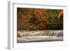 Quarry Rock Falls-Michael Shake-Framed Premium Photographic Print