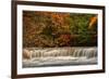 Quarry Rock Falls-Michael Shake-Framed Photographic Print