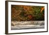 Quarry Rock Falls-Michael Shake-Framed Photographic Print