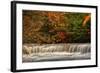 Quarry Rock Falls-Michael Shake-Framed Photographic Print