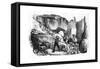 Quarrying, France-Victor Adam-Framed Stretched Canvas