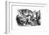 Quarrying, France-Victor Adam-Framed Giclee Print