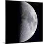 Quarter Moon-null-Mounted Photographic Print