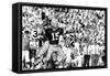 Quarterback Bart Starr of Green Bay Packers at Super Bowl I, Los Angeles, CA, January 15, 1967-Art Rickerby-Framed Stretched Canvas