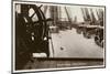 Quarterdeck of HMS Victory, Looking Forward-null-Mounted Photographic Print