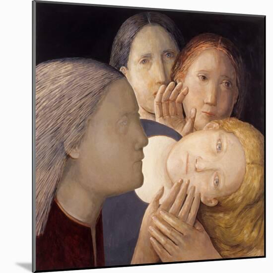 Quartet 1, 2007-Evelyn Williams-Mounted Giclee Print