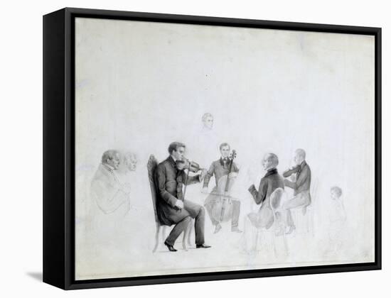 Quartet, 1840S-null-Framed Stretched Canvas