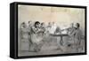 Quartet of the Composer Count A. F. Lvov, 1840-R. Rorbach-Framed Stretched Canvas