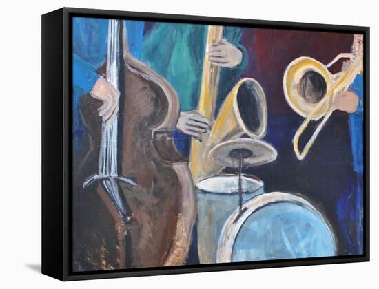 QUARTET-ALLAYN STEVENS-Framed Stretched Canvas