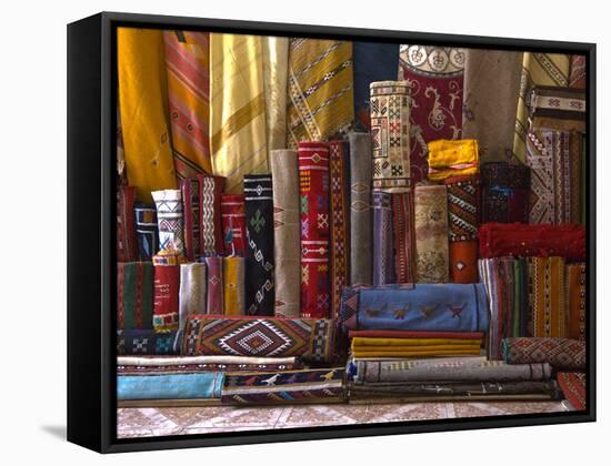 Quartier Habous, Casablanca, Morocco, North Africa, Africa-Graham Lawrence-Framed Stretched Canvas