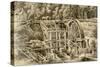 Quartz Crushing Mill, Australia, 1879-McFarlane and Erskine-Stretched Canvas