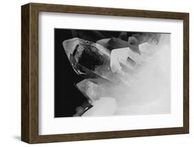 Quartz crystals-Zandria Muench Beraldo-Framed Photographic Print