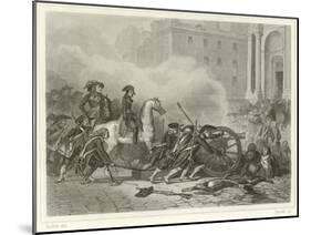 Quashing a Royalist Insurrection-Denis Auguste Marie Raffet-Mounted Giclee Print