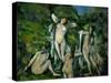 Quatre baigneuses-four bathers, 1888-90 Canvas, 72 x 92 cm N. R. 667.-Paul Cezanne-Stretched Canvas