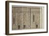 Quatre élévations (détails des fenêtres et des piles) et un profil de la ca-Eugène Viollet-le-Duc-Framed Giclee Print