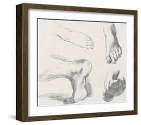 Quatre Pieds Gauches-Stefano della Bella-Framed Art Print