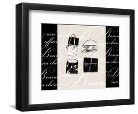 Quatre Sacs a Main-null-Framed Art Print