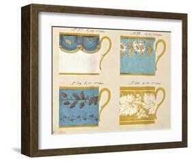 Quatre tasses du 1er choix, ca. 1800-1820-Honore-Framed Art Print