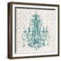 Quatrefoil Chandelier I-Piper Ballantyne-Framed Art Print