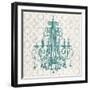 Quatrefoil Chandelier I-Piper Ballantyne-Framed Art Print