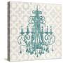 Quatrefoil Chandelier I-Piper Ballantyne-Stretched Canvas