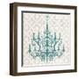 Quatrefoil Chandelier II-Piper Ballantyne-Framed Art Print