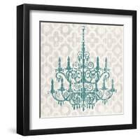 Quatrefoil Chandelier II-Piper Ballantyne-Framed Art Print