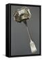 Quatrefoil-Shaped Silver Sugar Dusting Spoon, Minerva Hallmark, France, Late 19th Century-null-Framed Stretched Canvas