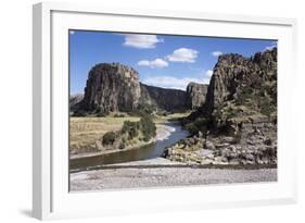 Quatro Canyones and the Apurimac River, in the Andes, Peru, South America-Peter Groenendijk-Framed Photographic Print