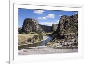 Quatro Canyones and the Apurimac River, in the Andes, Peru, South America-Peter Groenendijk-Framed Photographic Print