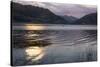 Quatro Lagunas (Four Lakes) in Evening Light in the Andes, Peru, South America-Peter Groenendijk-Stretched Canvas