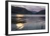 Quatro Lagunas (Four Lakes) in Evening Light in the Andes, Peru, South America-Peter Groenendijk-Framed Photographic Print
