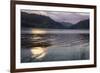 Quatro Lagunas (Four Lakes) in Evening Light in the Andes, Peru, South America-Peter Groenendijk-Framed Photographic Print