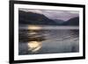 Quatro Lagunas (Four Lakes) in Evening Light in the Andes, Peru, South America-Peter Groenendijk-Framed Photographic Print