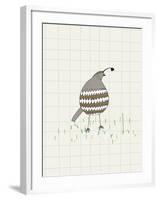 Quavering Quail-Lisa Stickley-Framed Giclee Print