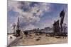 Quay at Honfleur-Johan Barthold Jongkind-Mounted Giclee Print