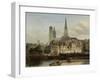 Quay De Paris-Johannes Bosboom-Framed Art Print