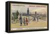 Quay for Embarkation on Transatlantic Liners, Liverpool-null-Framed Stretched Canvas