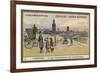 Quay for Embarkation on Transatlantic Liners, Liverpool-null-Framed Giclee Print